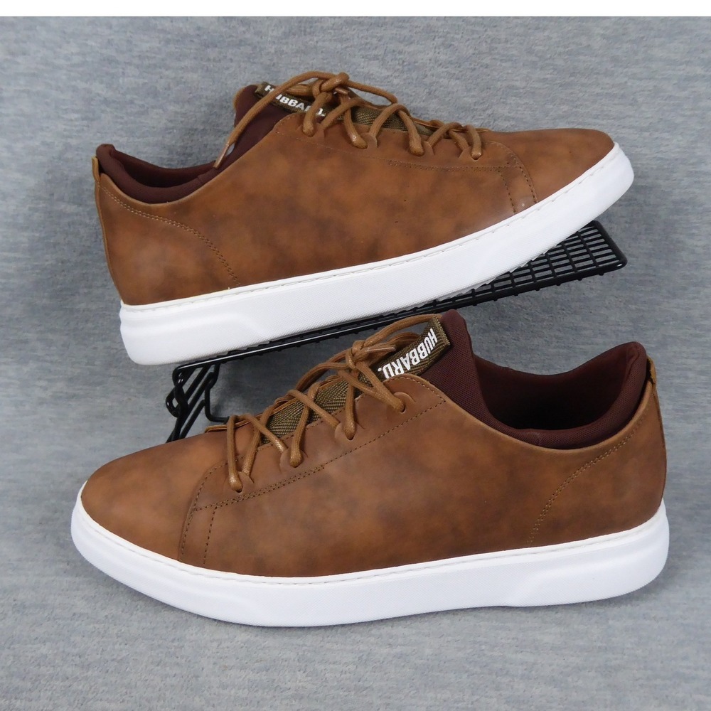 Samuel Hubbard Hubbard Flight Sneakers Mens 13M Brown Burnished Leather Slip On